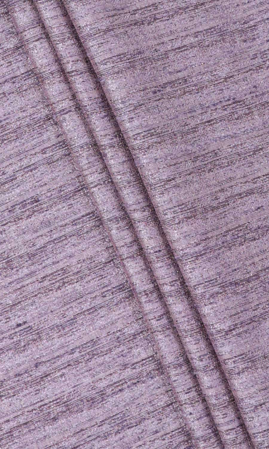 Faux Silk Textured Window Treatments Fabric By the Metre (Purple)