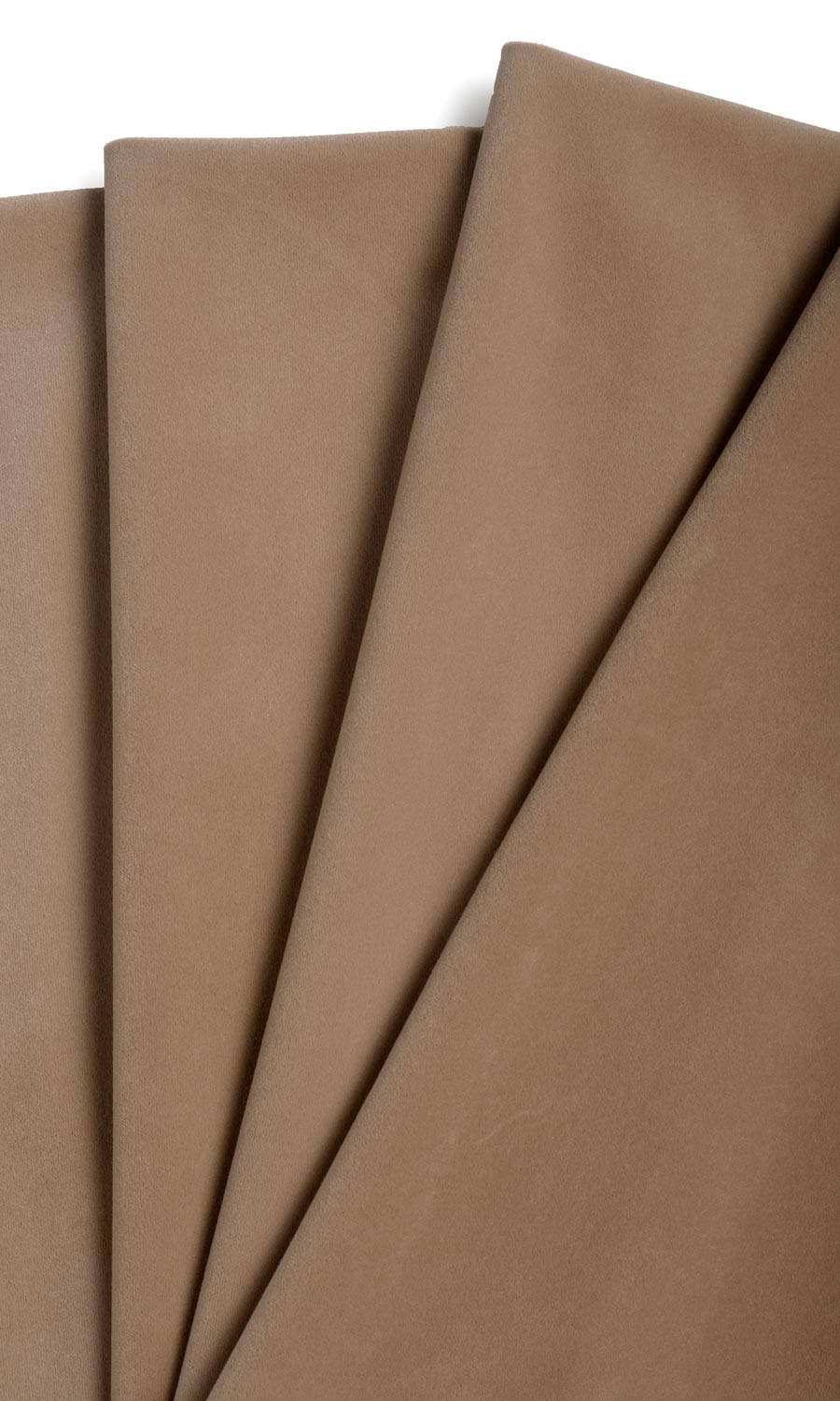 Velvet Window Treatments Fabric Sample (Brown)