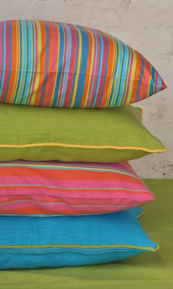 Cotton Window Treatments Fabric Sample (Apple Green)