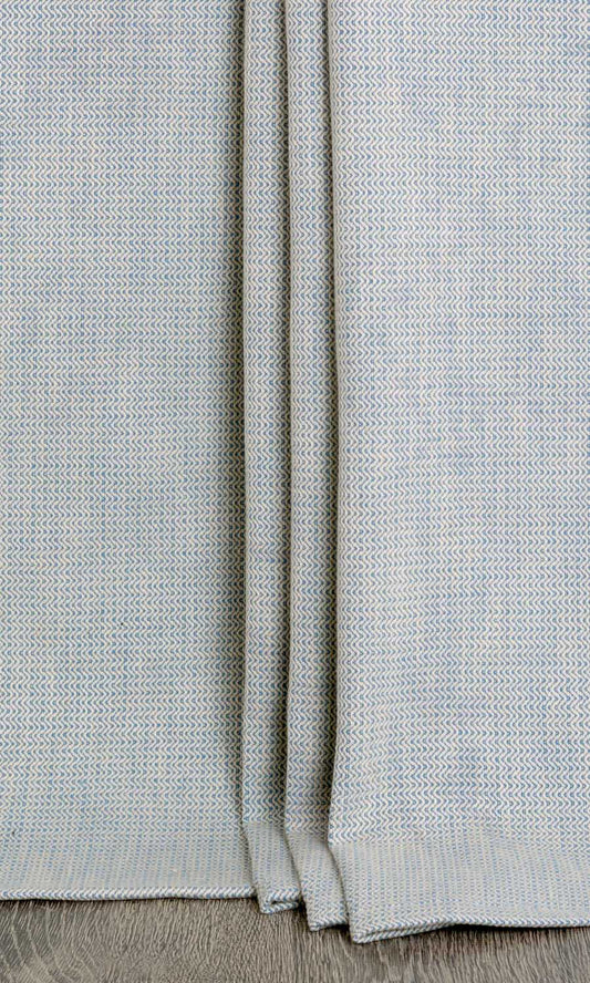 Textured  Home Décor Fabric Sample (Blue)