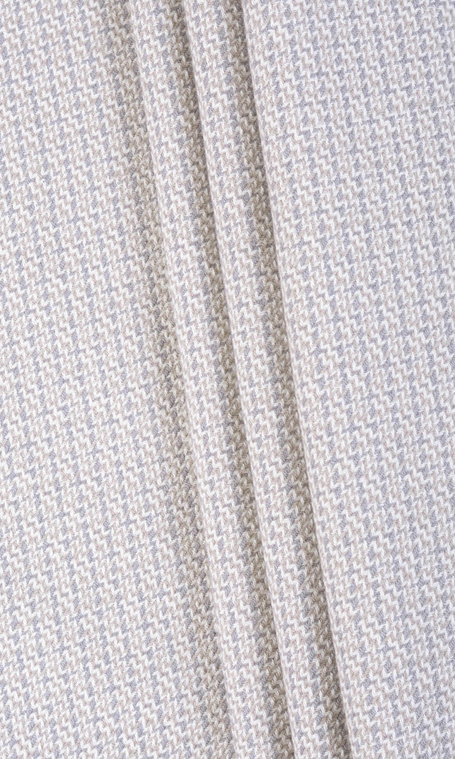 Textured Cotton Window Treatments Fabric Sample (Gray/ White)