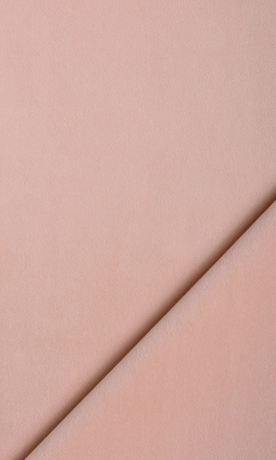 Velvet Free Fabric Material Sample (Peachy Pink)