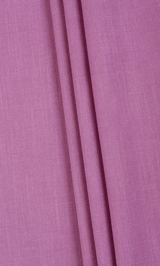 Poly-Cotton Home Décor Fabric By the Metre (Fuchsia Pink/ Purple)