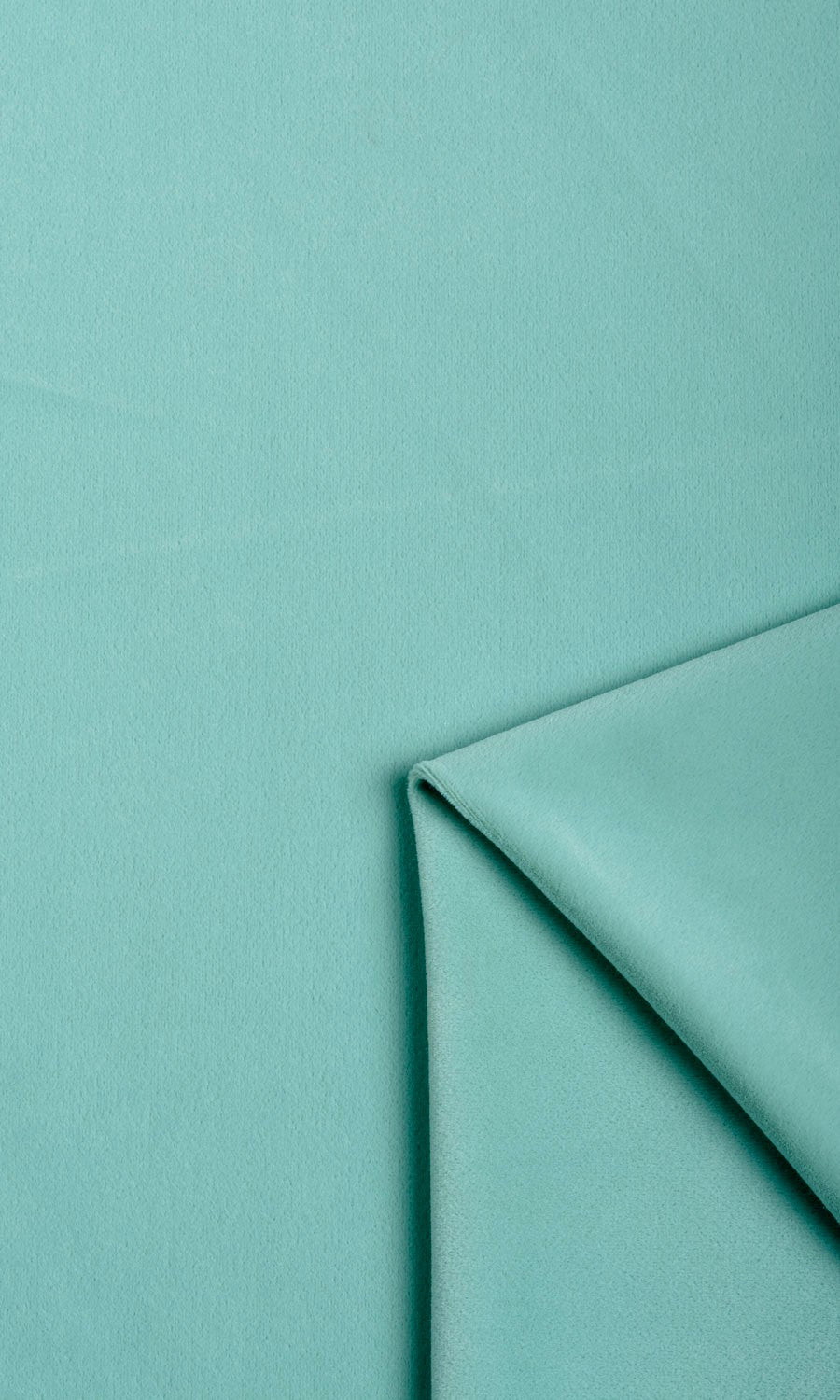 Velvet Fabric Material By the Metre (Sky Blue)