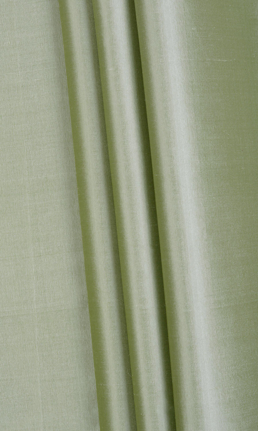 Shantung Silk Fabric By the Metre for Curtains & Drapes (Celadon Green)