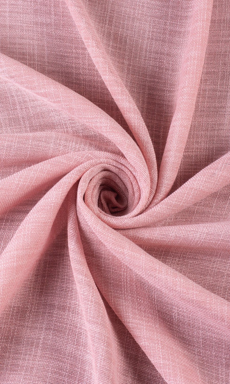 Textured Sheer Window Treatments Fabric By the Metre (Pink)
