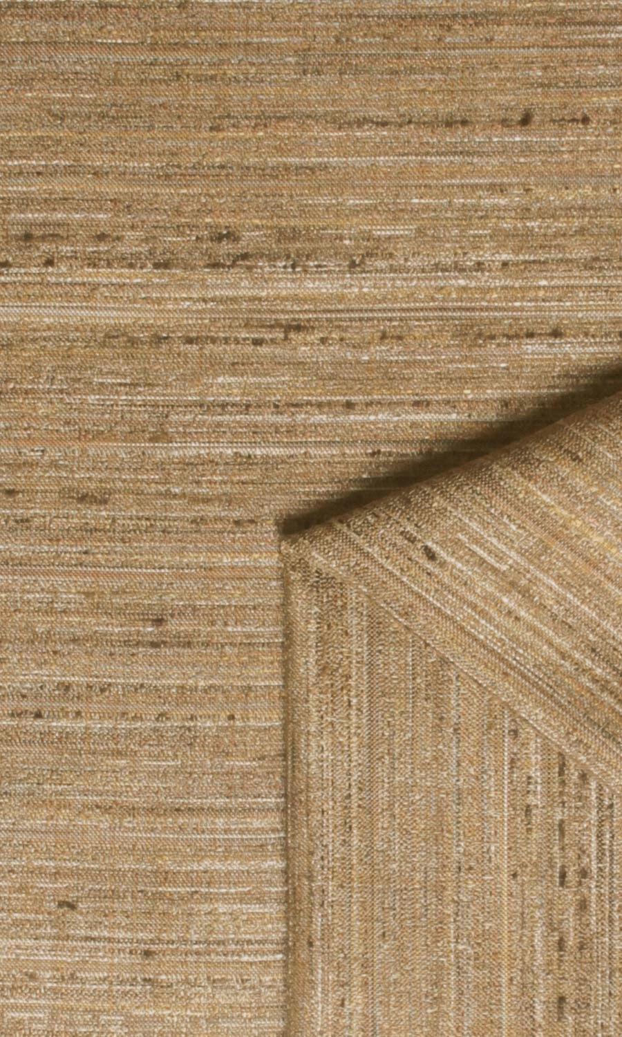 Textured Window Treatments Fabric By the Metre (Golden Brown)