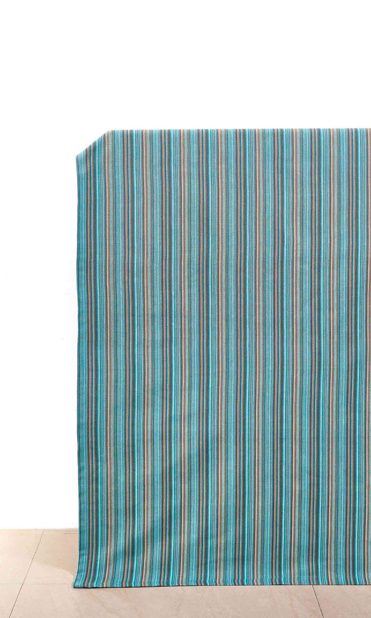 Cotton Home Décor Fabric By the Metre (Blue)