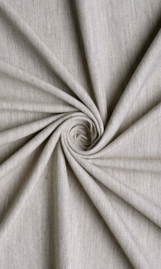 Plain Linen Texture Drapery (Pale Grey)