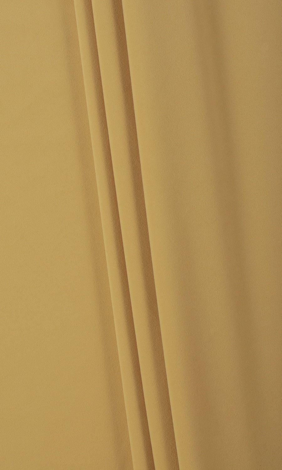 Velvet Fabric Material By the Metre (Amber/ Pale Gold)
