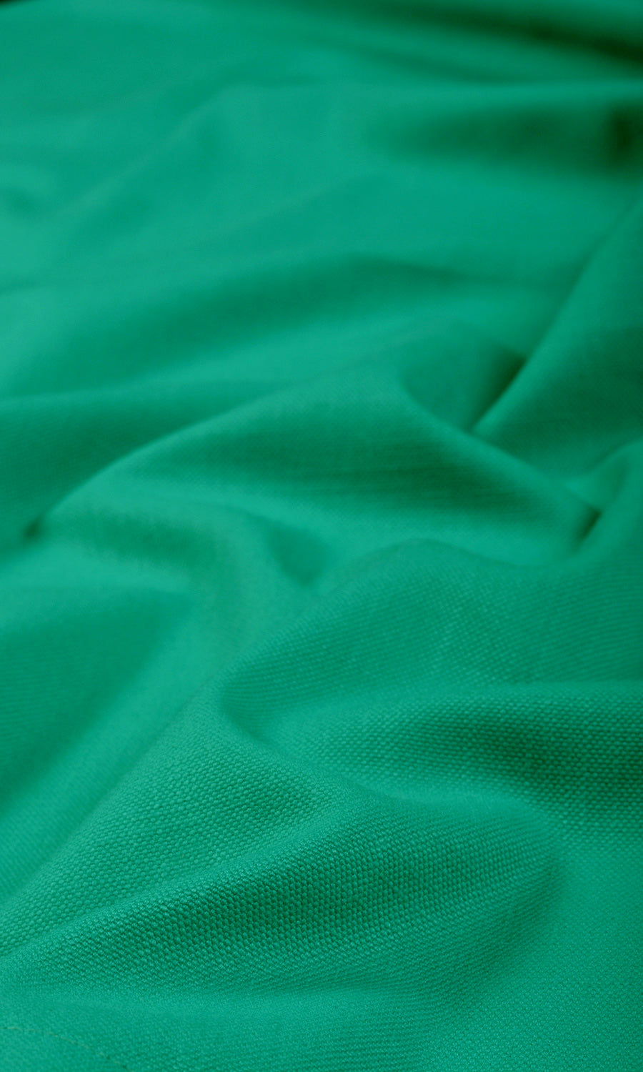 Poly-Cotton Home Textile Fabric Material By the Metre (Green)