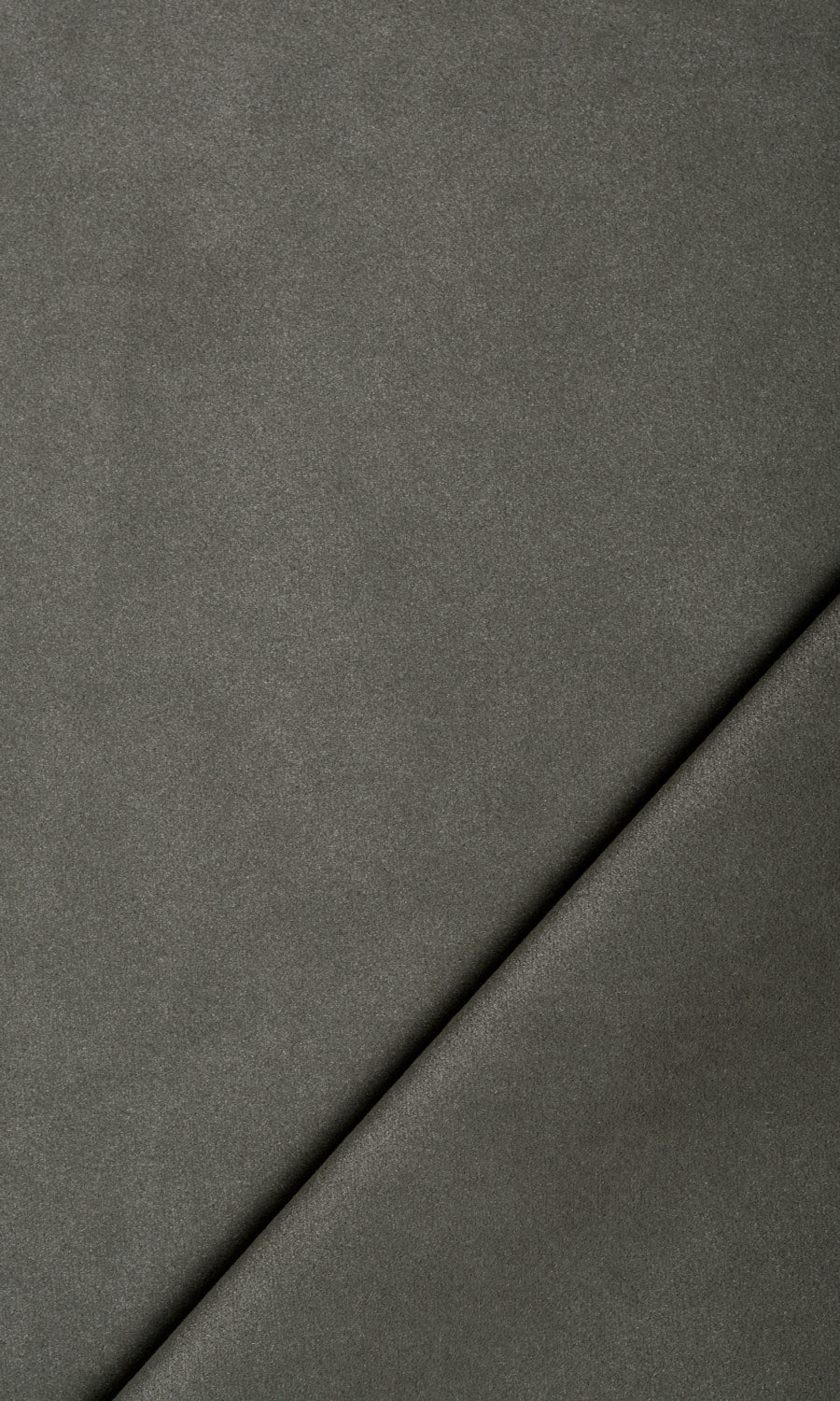 Velvet Window Treatments Fabric By the Metre (Charcoal Grey)