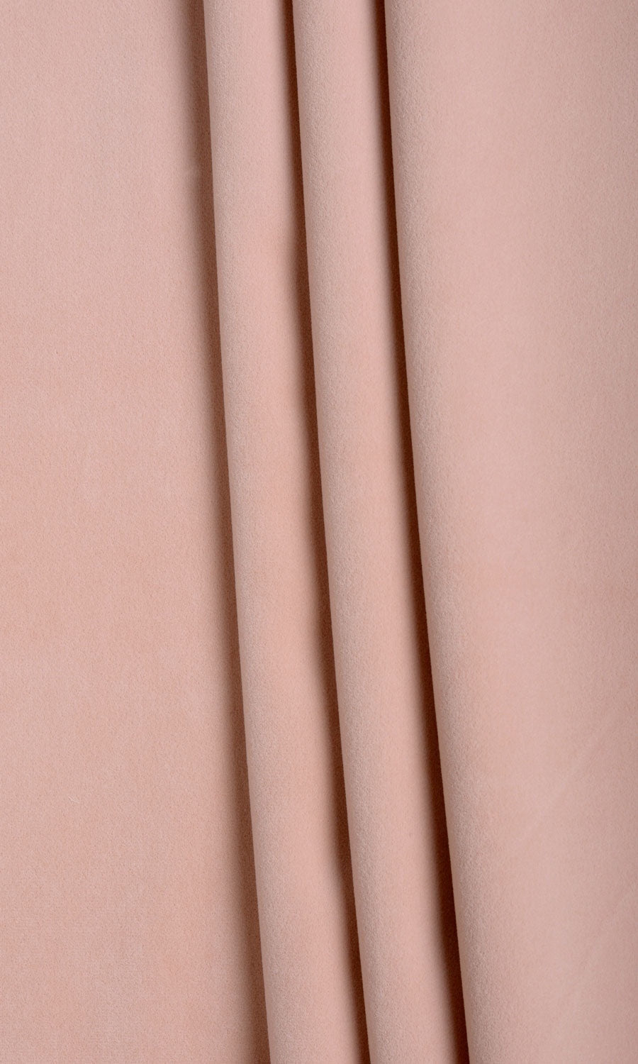 Velvet Home Textile Fabric Material Sample (Peachy Pink)