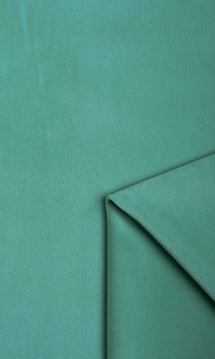 Velvet Home Textile Fabric Material By the Metre (Green/ Blue)