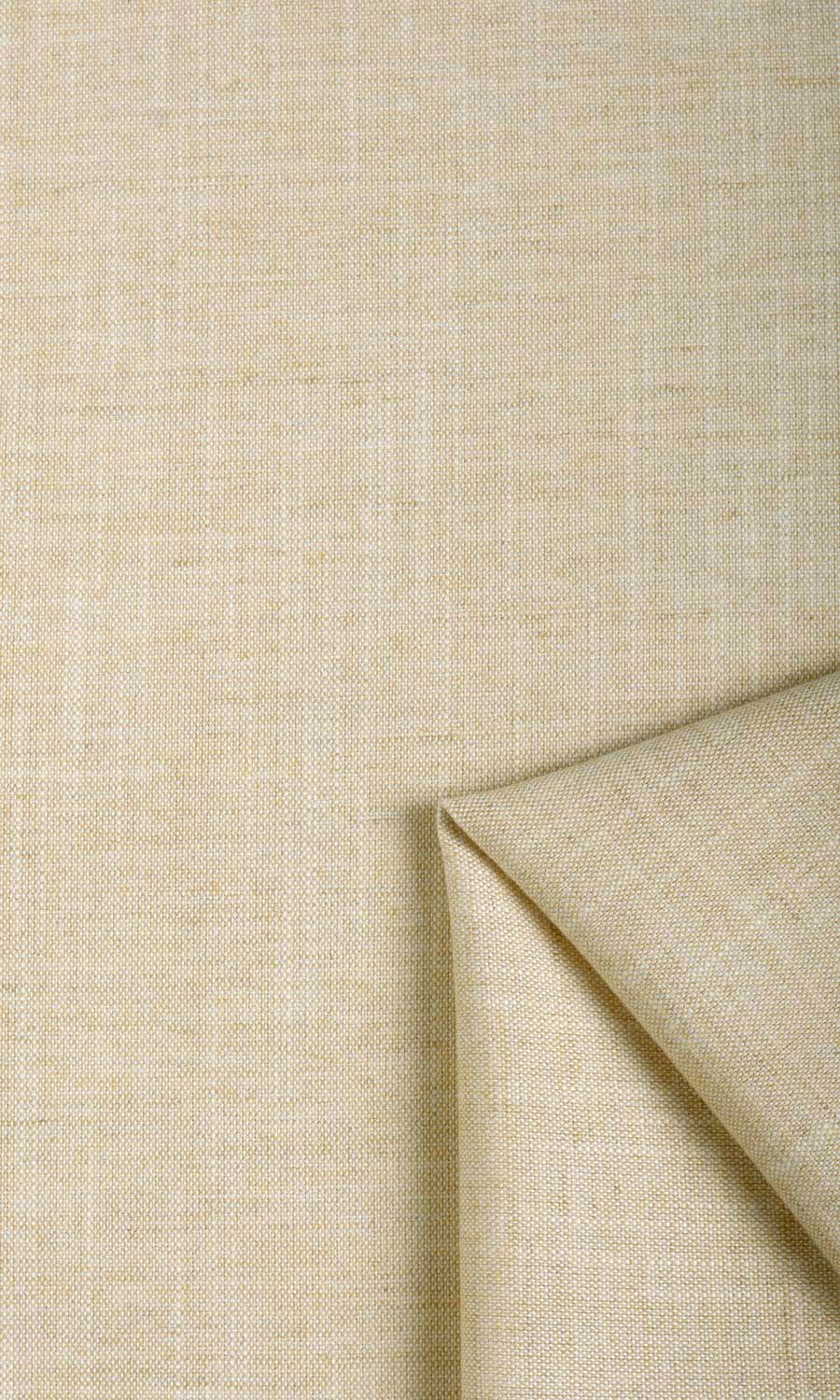 Plain Linen Texture Window Treatments Fabric By the Metre (Pale Beige)