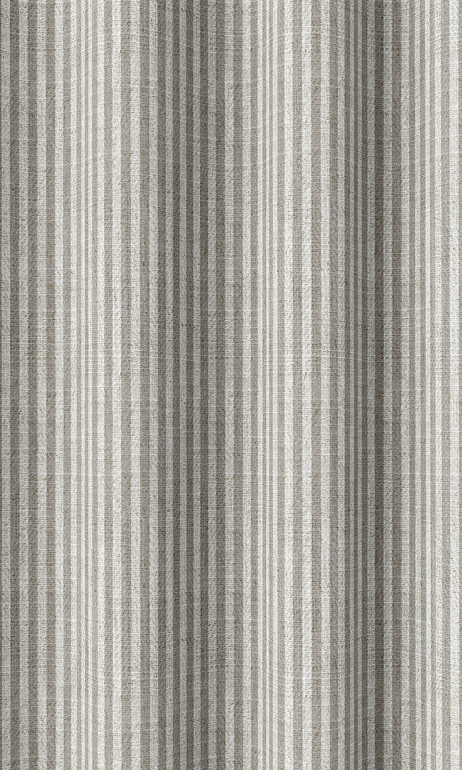 Modern Striped Home Décor Fabric Sample (Warm Grey)