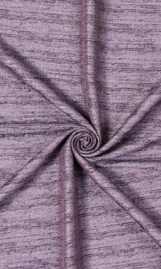 Faux Silk Textured Curtains (Purple)