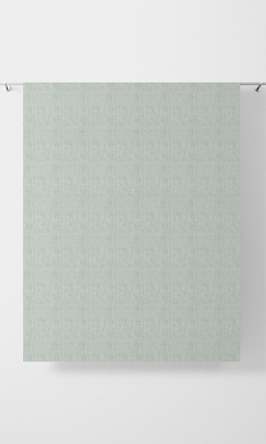 Herringbone Textured Free Fabric Material Sample (Pastel Blue)