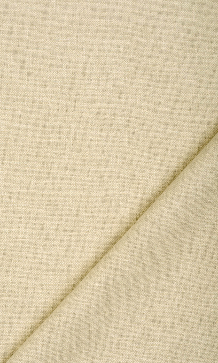 Linen Blend Fabric By the Metre for Curtains & Drapes (Beige)