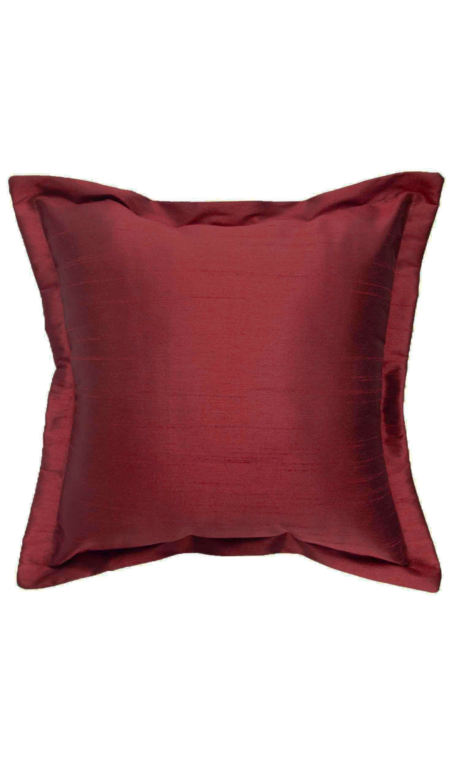 Faux Silk Free Fabric Material Sample (Red/ Orange)