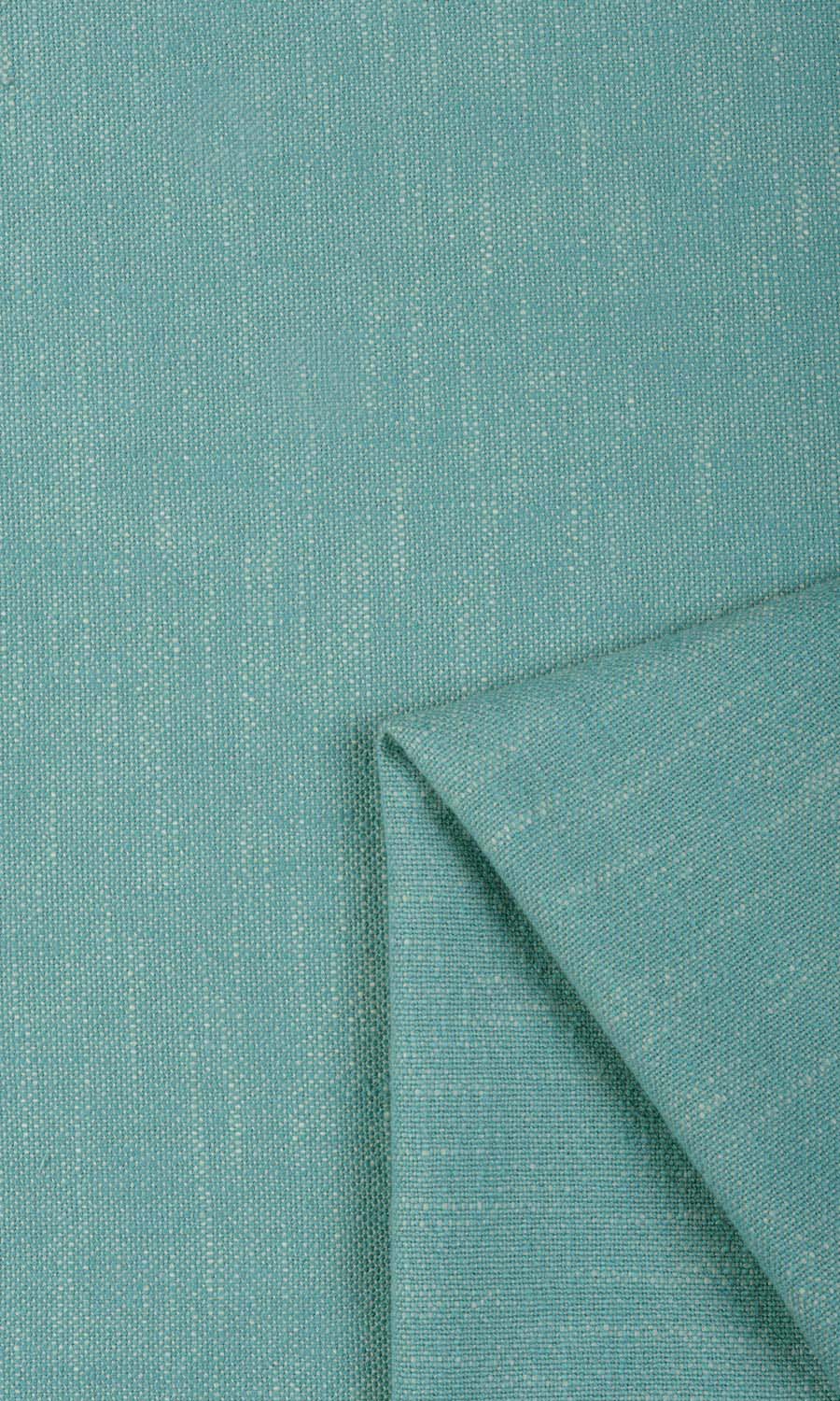 Plain Cotton Fabric By the Metre for Curtains & Drapes (Blue)