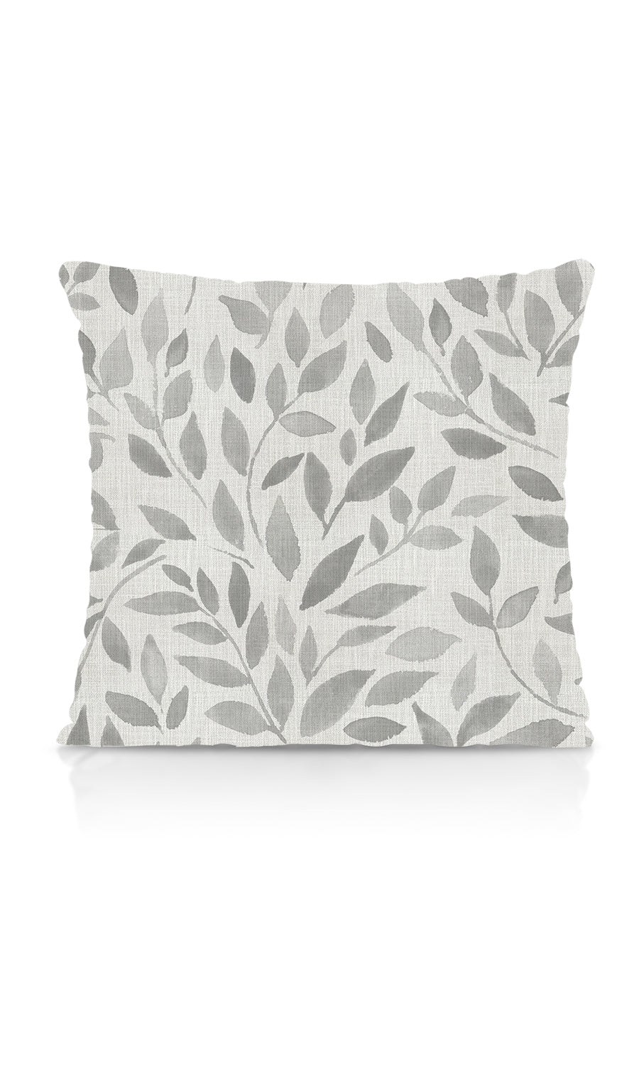 Botanical Print Home Textile Fabric Material Sample (Eggshell White/ Grey)