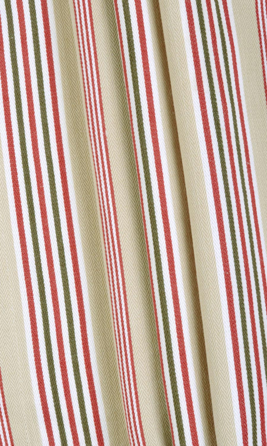 Cotton Home Textile Fabric Material Sample (Brown/ Beige/ Red)