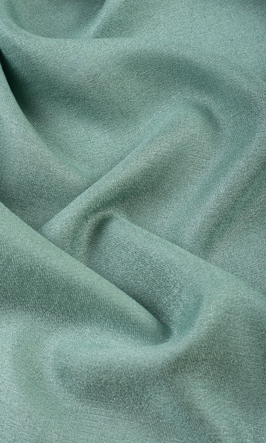 Plain Sheer Fabric Material By the Metre (Turquoise Green)