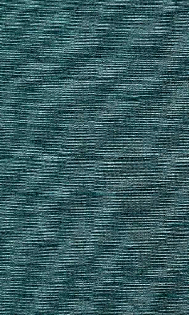 Dupioni Silk Home Textile Fabric Material Sample (Ocean Blue)