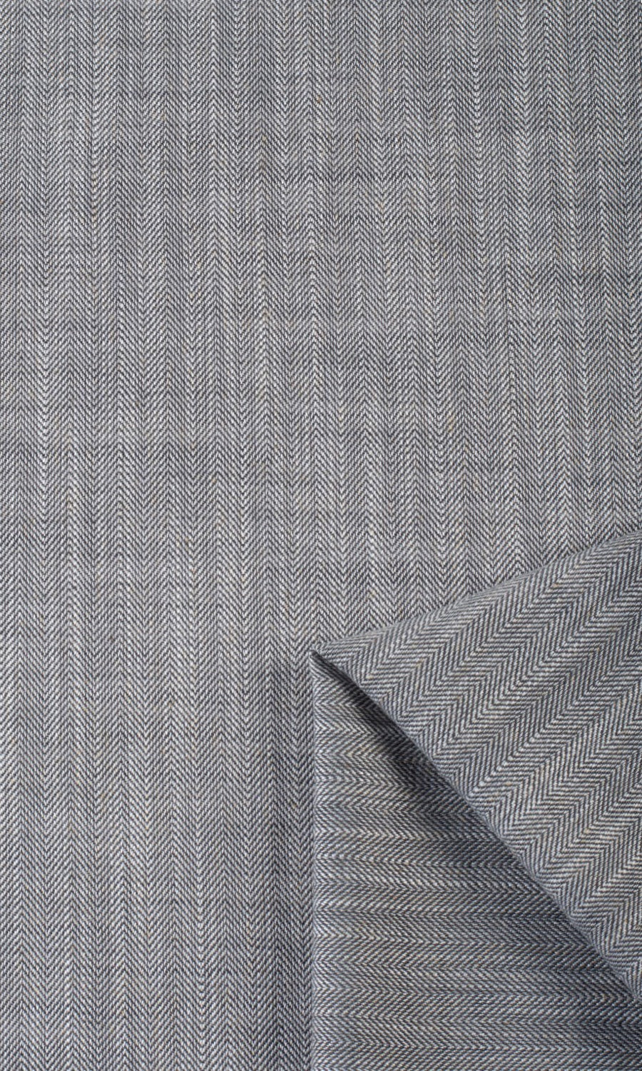 Textured Semi-Sheer Home Textile Fabric Material By the Metre (Gray)