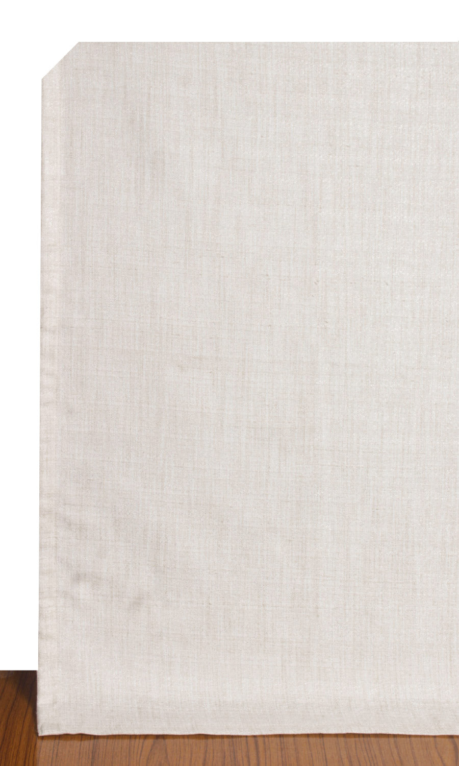 Textured Home Textile Fabric Material By the Metre (Ivory/ Pale Beige)