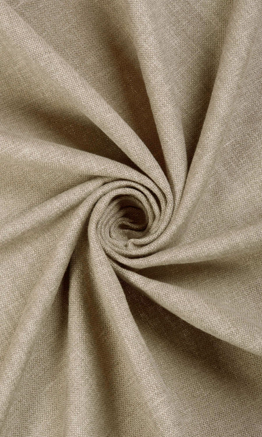 Linen Blend Home Décor Fabric Sample (Brown)