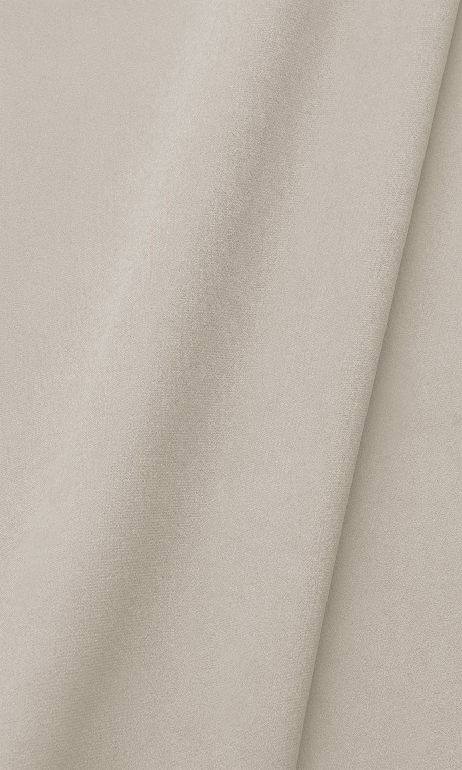 Velvet Window Treatments Fabric By the Metre (Cream)