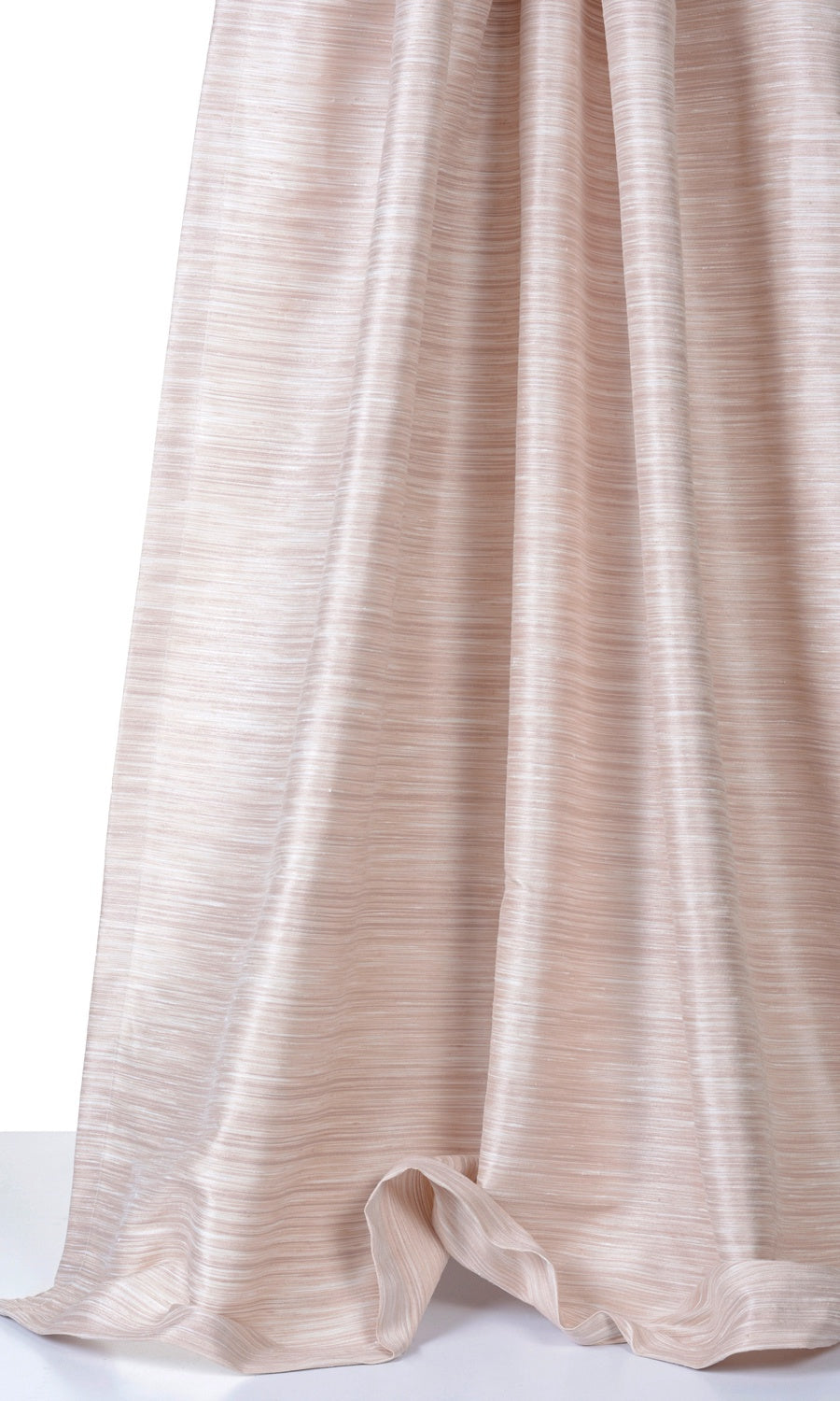 Textured Faux Silk Home Textile Fabric Material By the Metre (Cavern Pink)