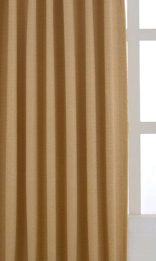 Blackout  Home Décor Fabric Sample (Mustard Yellow)