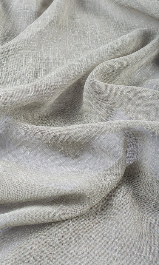 Textured Sheer Curtains (Dove Grey)