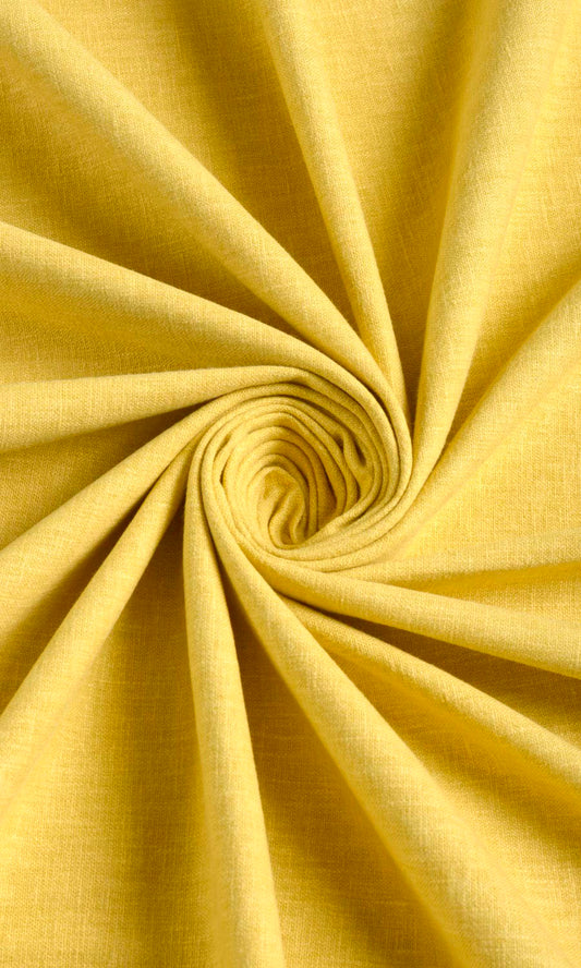 Poly-Cotton Drapes (Cornflower Yellow)