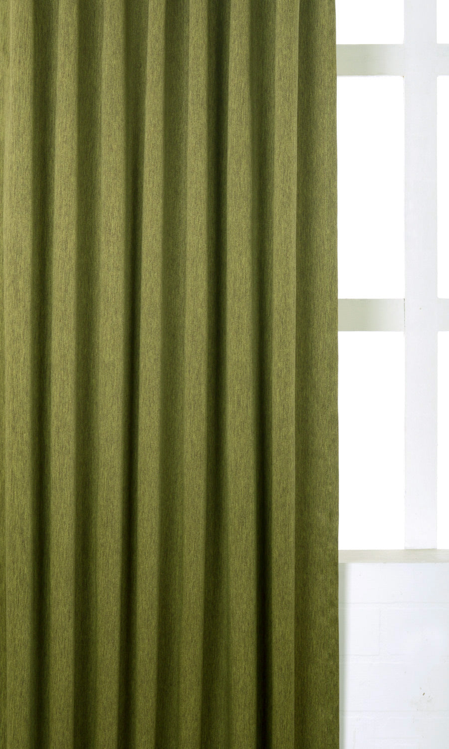 Blackout Window Treatments Fabric Sample (Green)