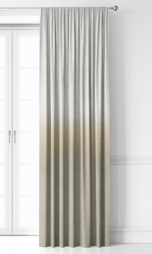 3-Tone Ombre Home Décor Fabric By the Metre (Yellow/ Beige)