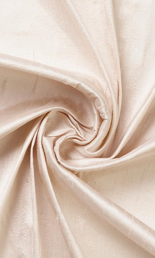 Peach Pure Silk Curtains I Handstitched And Shipped For Free I Custom Window Drapes