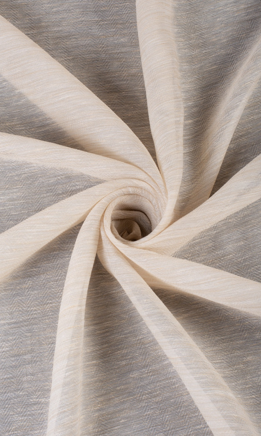 Sheer Home Textile Fabric Material By the Metre (Pale Beige)
