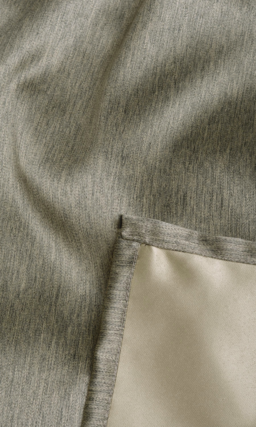 Blackout Home Textile Fabric Material Sample (Grey/ Brown)