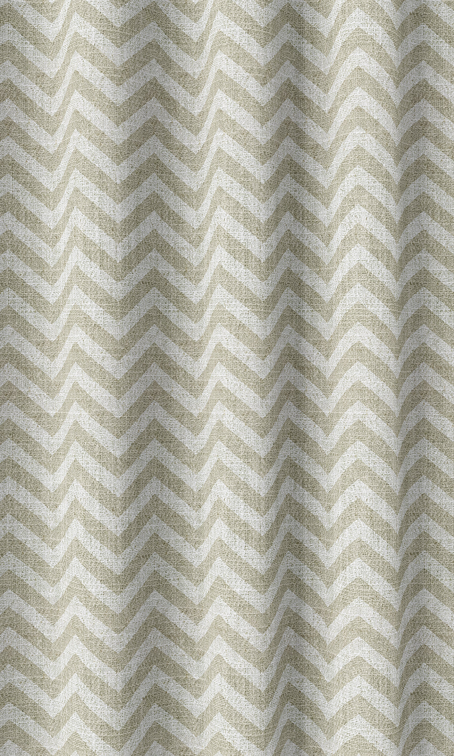Chevron Print Home Décor Fabric Sample (Beige/ White)