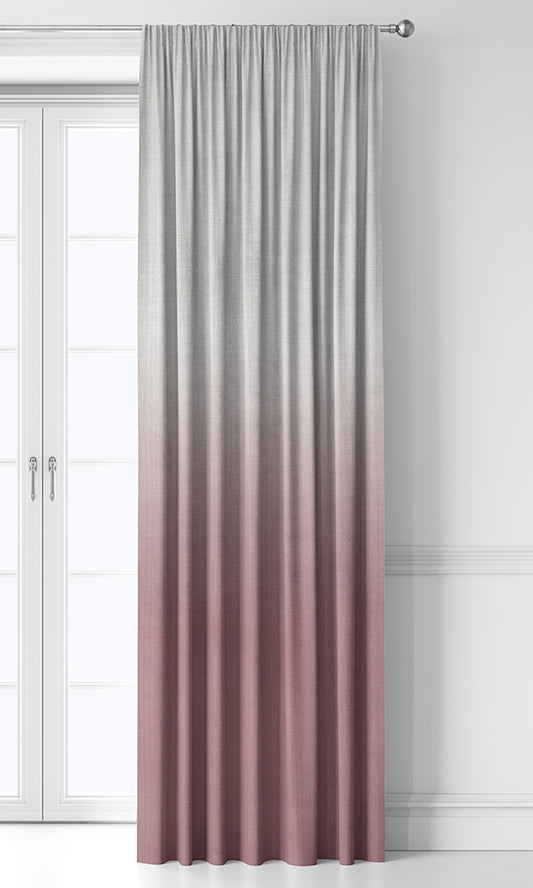 2-Tone Ombre Home Décor Fabric By the Yard (Pink)