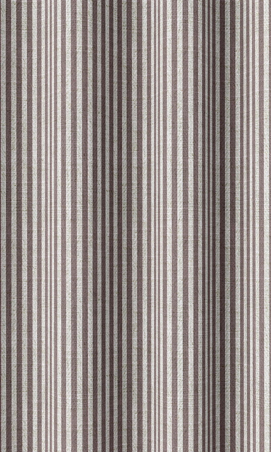 Striped Print Home Décor Fabric Sample (Plum Purple)