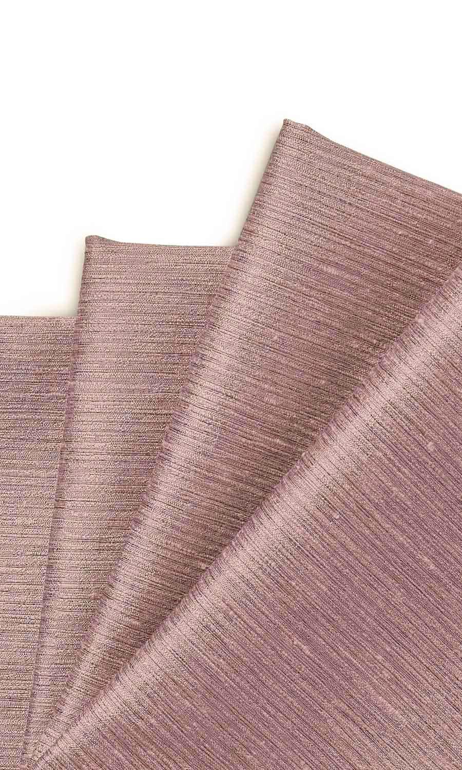 Faux Silk Window Treatments Fabric Sample (Dusty Pink)