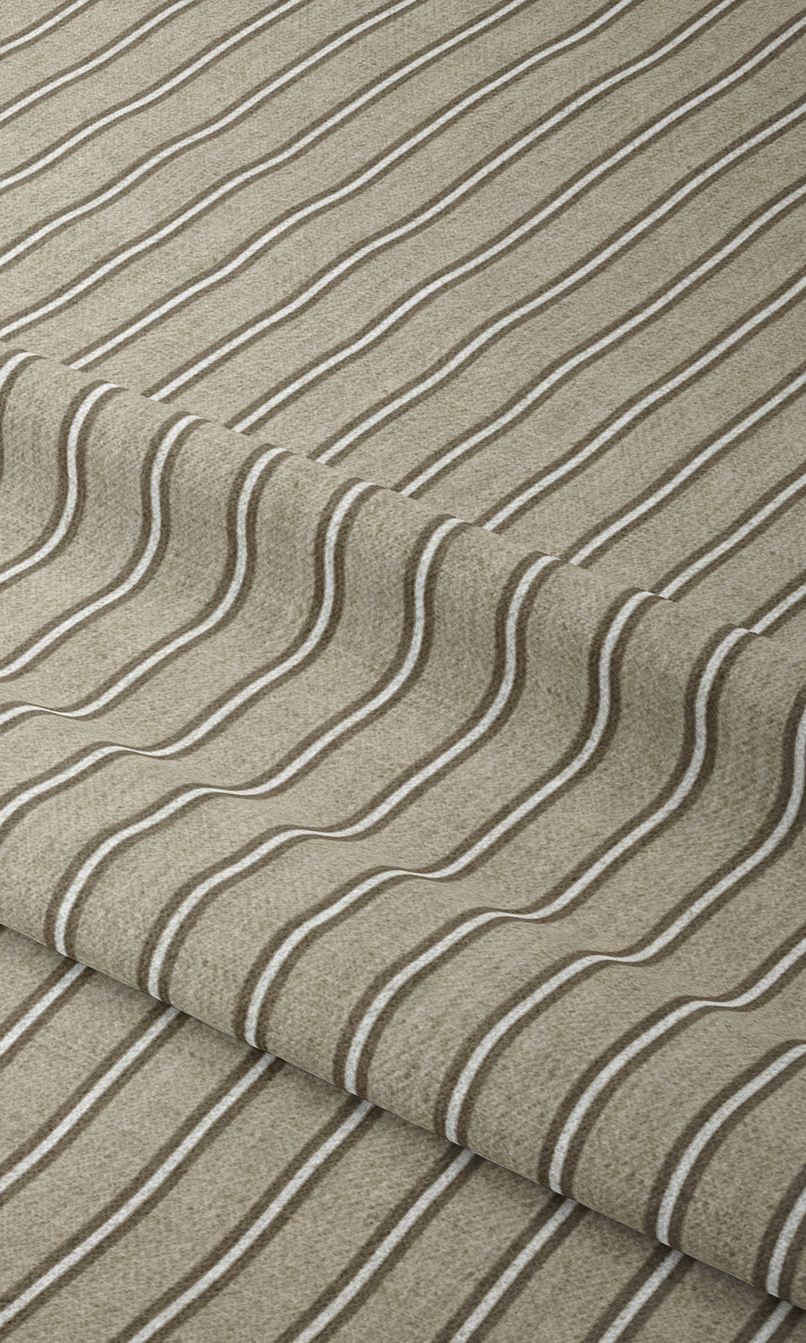 Geometric Print Window Treatments Fabric By the Metre (Beige/ Brown)