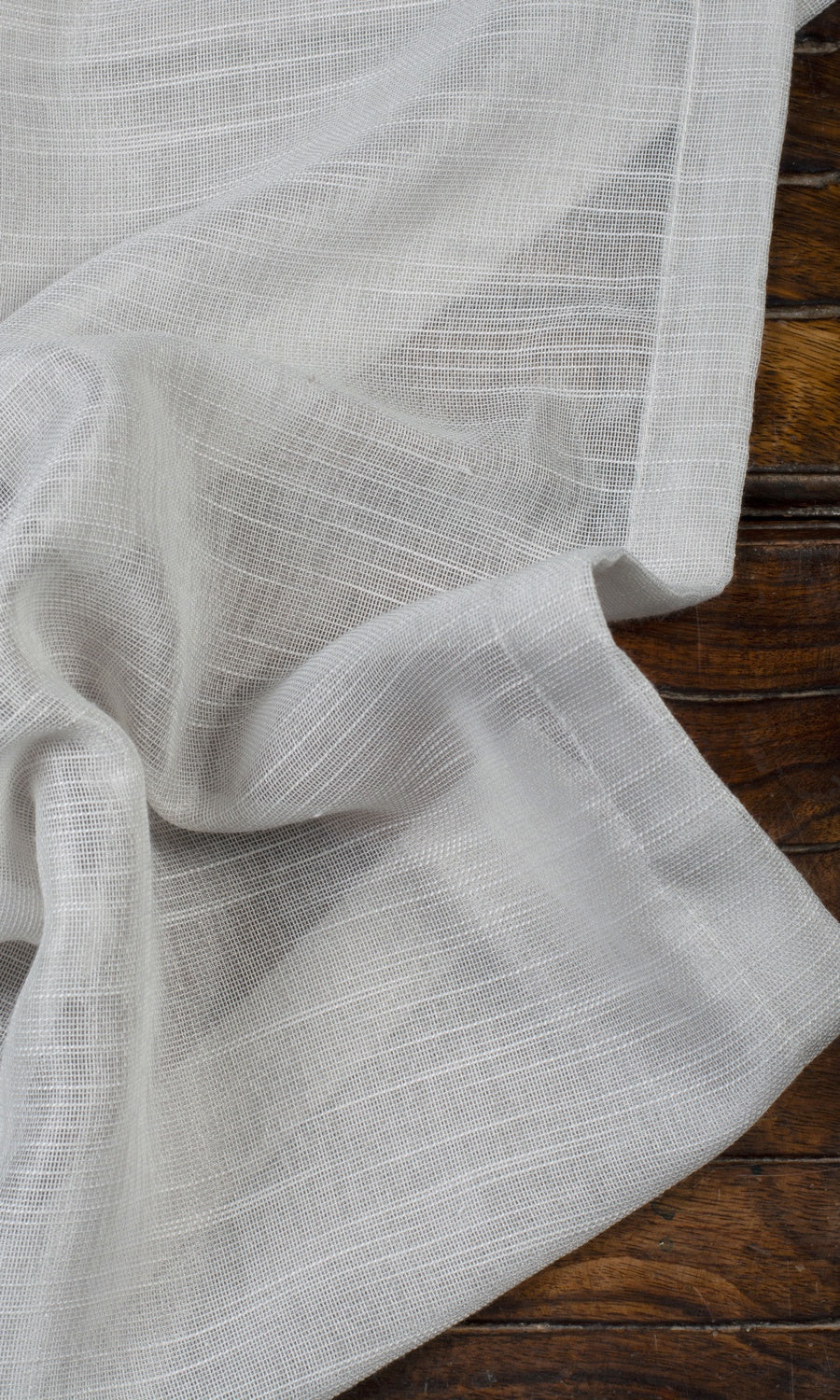 Plain Sheer Fabric Material By the Metre (Light Gray)