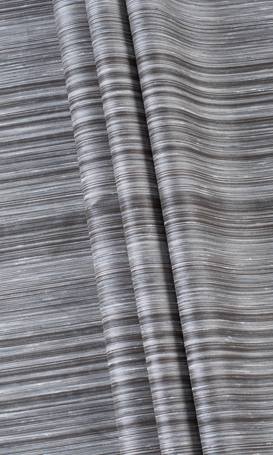 Textured Home Décor Fabric By the Metre (Grey/ Black)