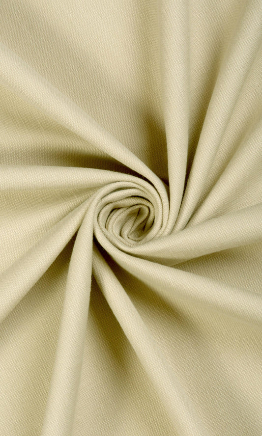 Poly-Cotton Curtain Panels (Beige)
